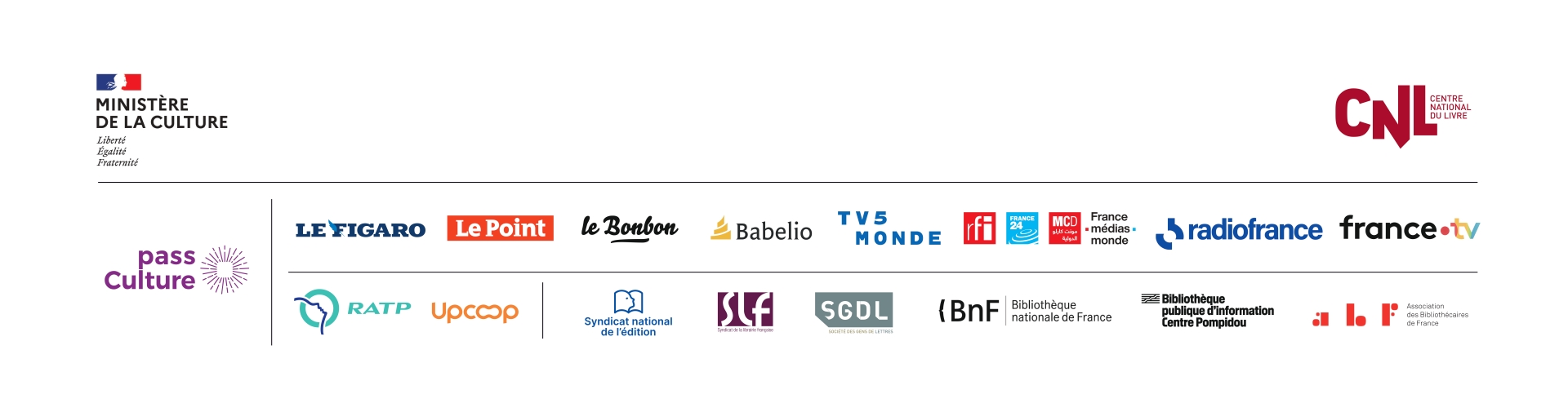 Les partenaires des Nuits de la lecture